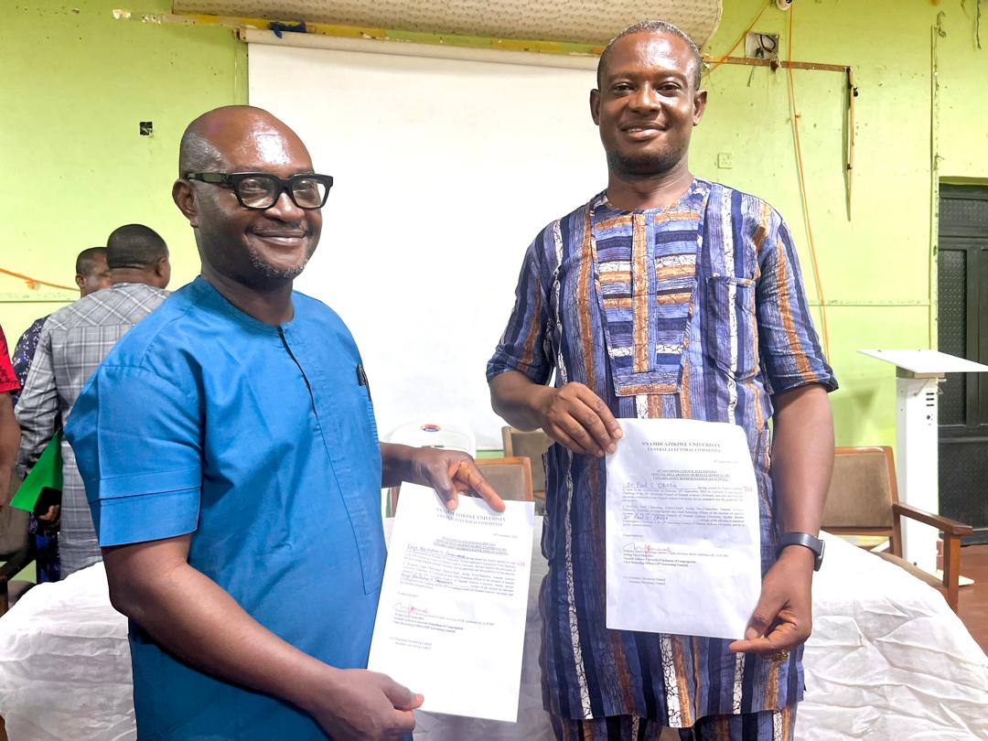Press Release: Dr. Okolie and Engr. Onwuemene Elected as Congregation Representatives to the 10th Governing Council