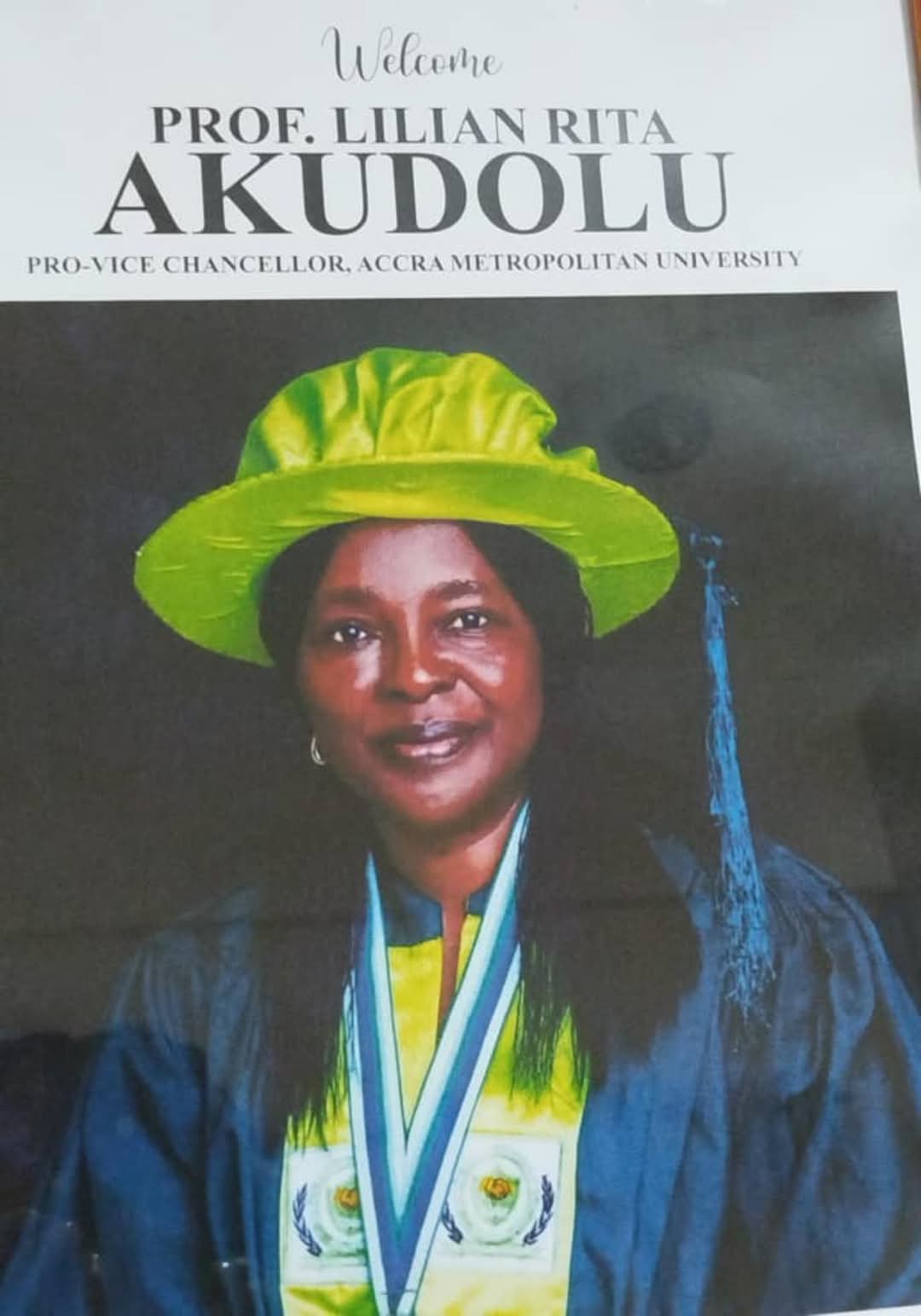 Prof. Lilian-Rita Akudolu Appointed Pro-Vice-Chancellor