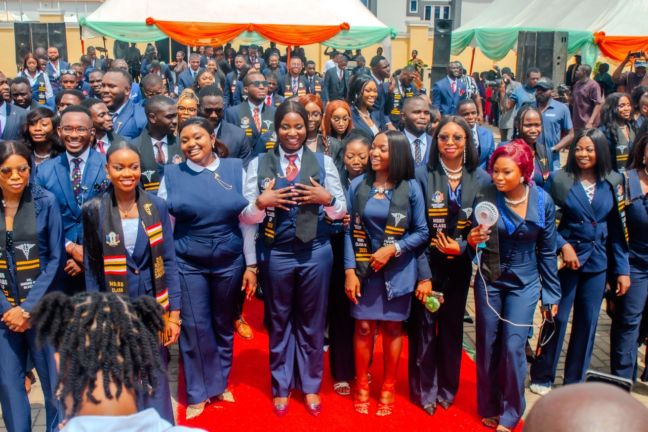 Photos From The 54th Induction Ceremony Of Medical Graduands