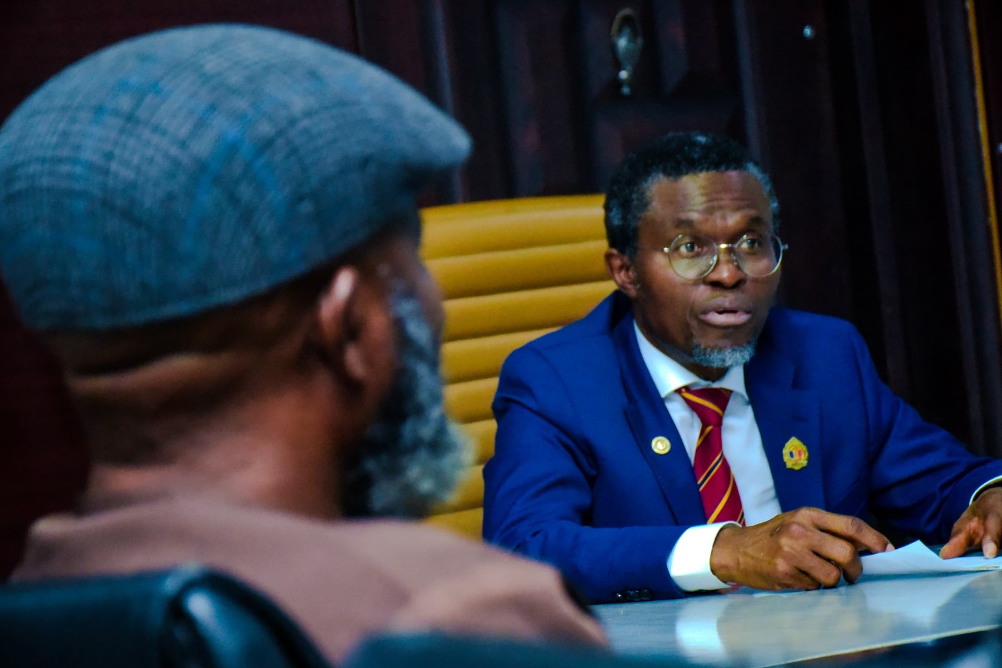 SSANU UNIZIK Executives Pay Courtesy Visit to Acting Vice-Chancellor