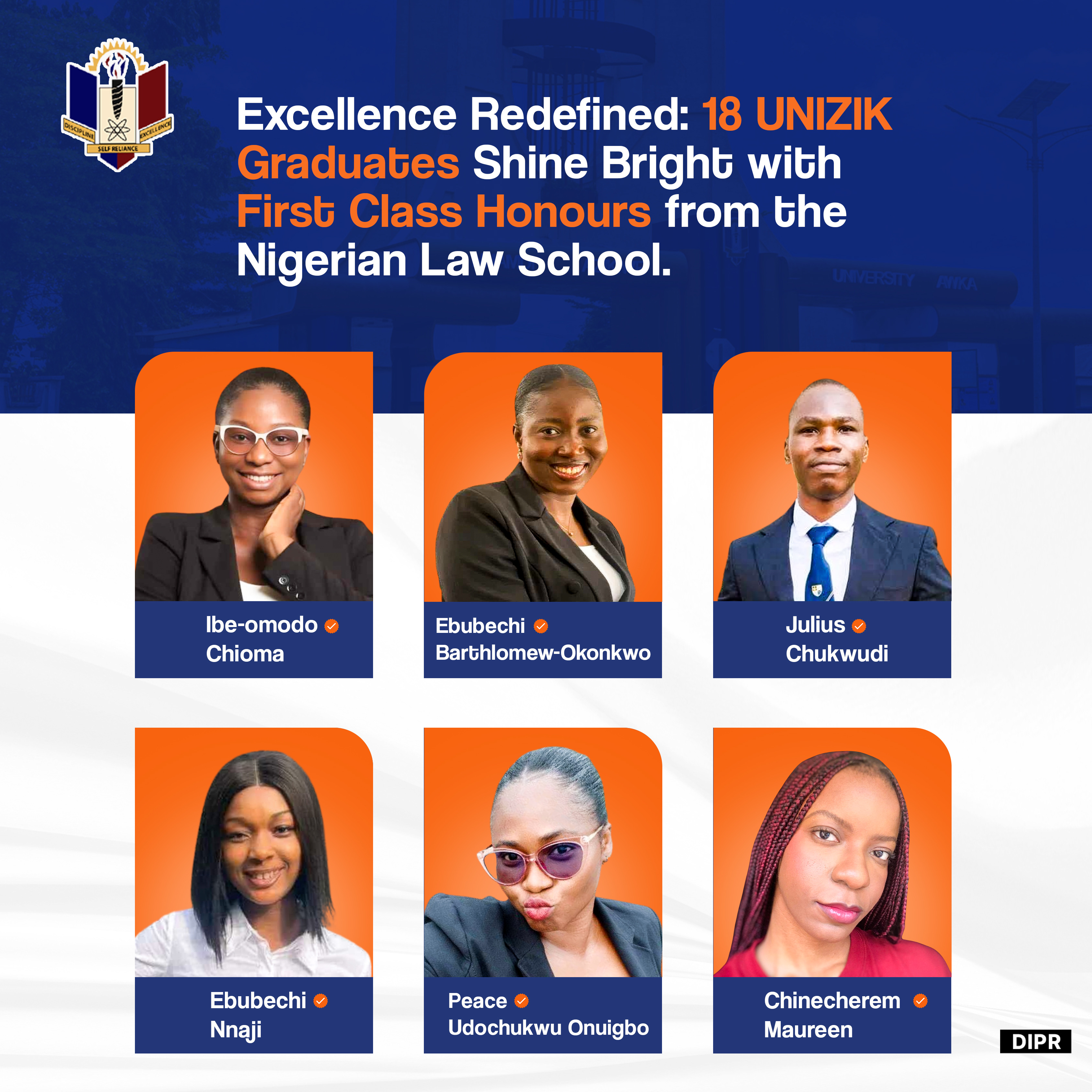 UNIZIK Law Graduates Shine Bright at Nigerian Law School