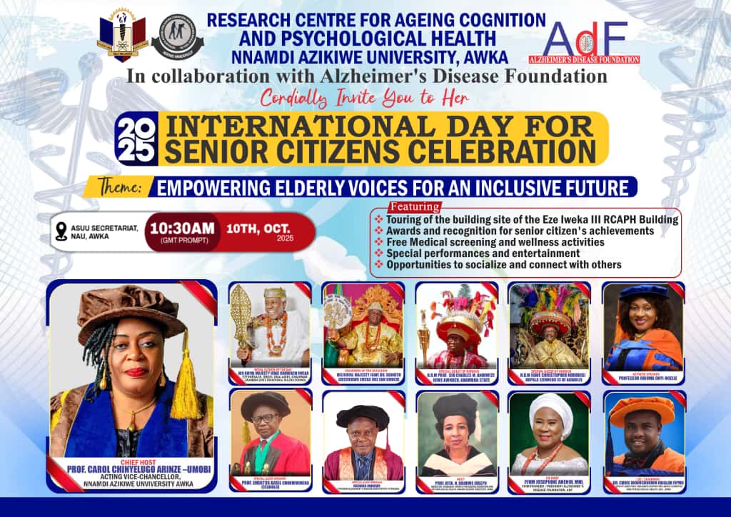INTERNATIONAL DAY FOR SENIOR CITIZENS CELEBRATION 2025
