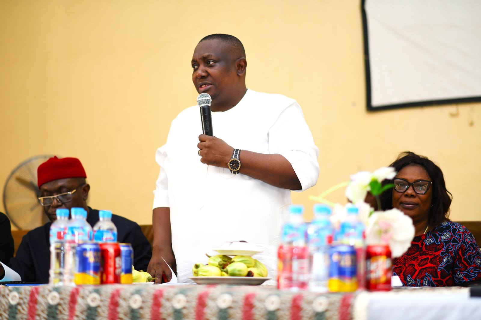 The Vice Chancellor's historic visit to the Nnewi Campus