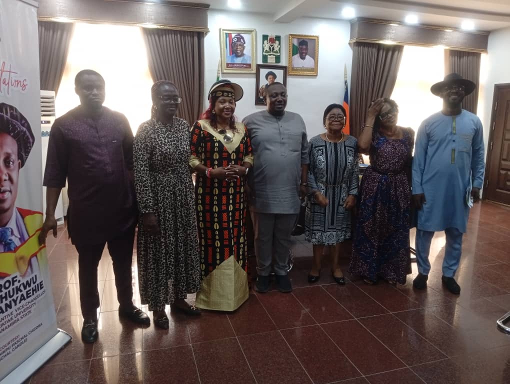 Delegation from Social Innovation In Health Initiative, Nigeria Hub Visits The Vice Chancellor