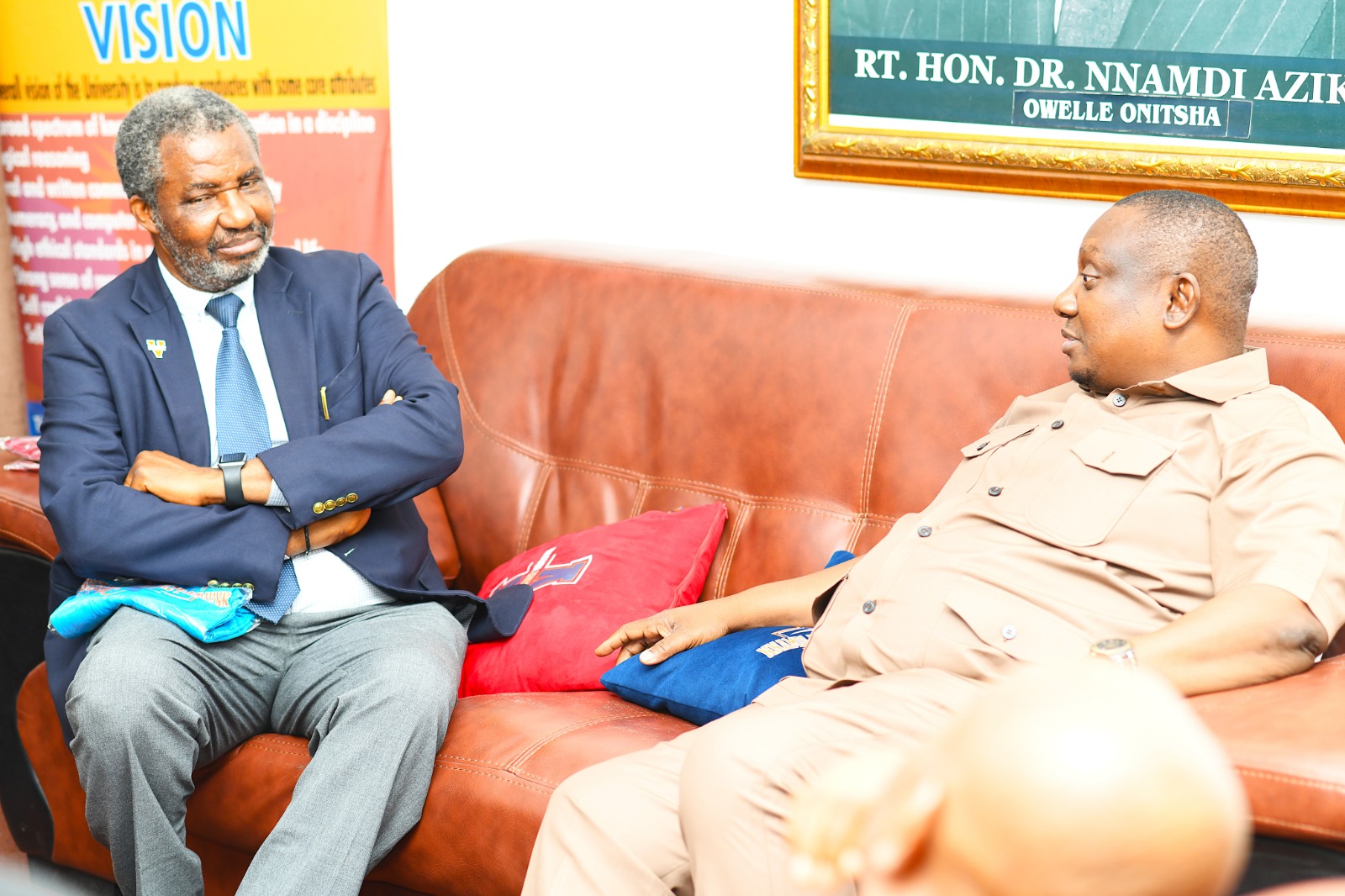 UNIZIK Vice-Chancellor Receives Strategic Planning Committee, Pledges Full Support.