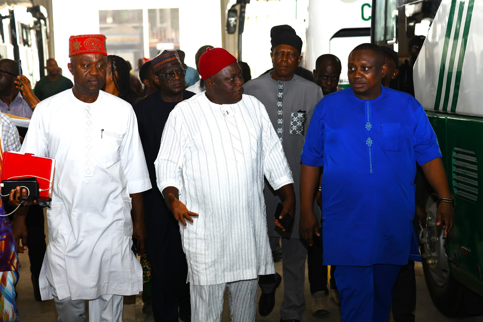 UNIZIK VC Undertakes Facility Tour of Innoson Vehicle Manufacturing Company, Nnewi.