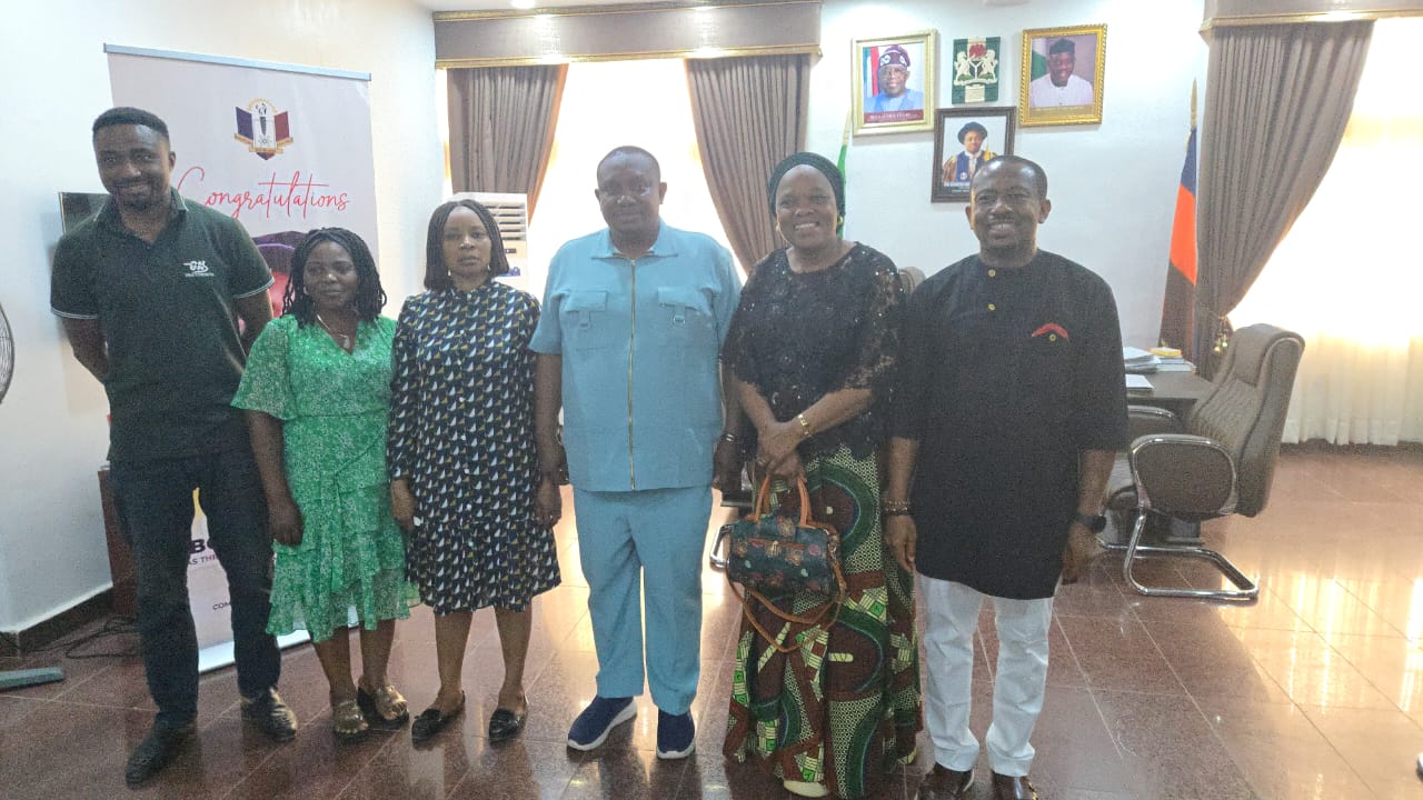 Department of Chinese Studies, UNIZIK Visits the Vice-Chancellor.