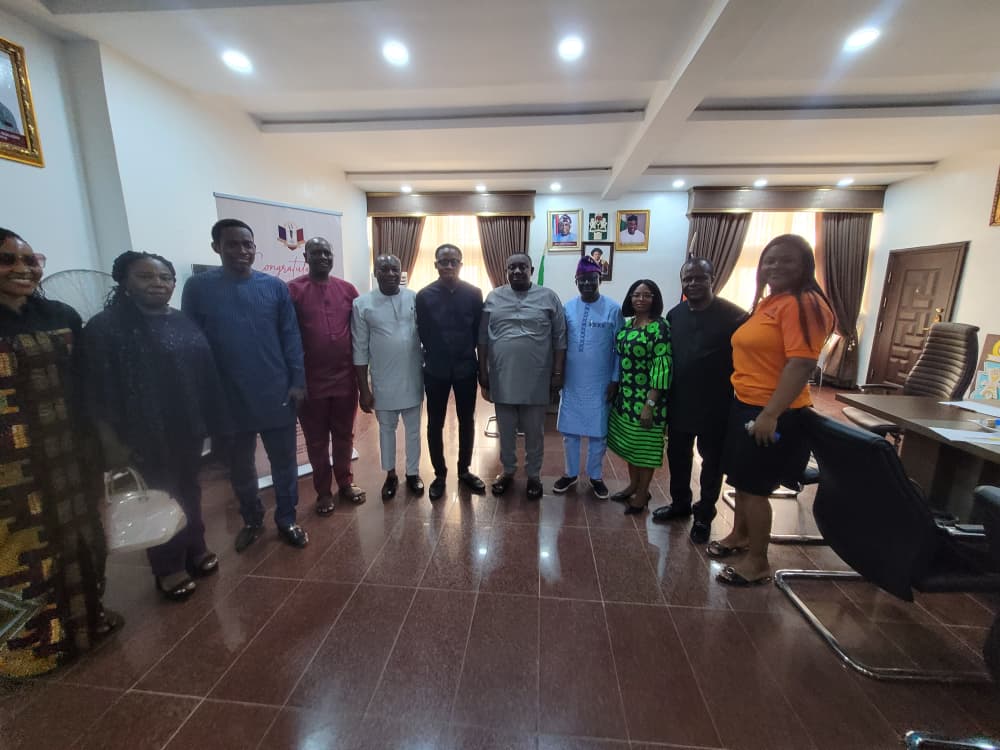 UNIZIK Vice-Chancellor Hosts TETFund Team on Centre of Excellence Inspection.