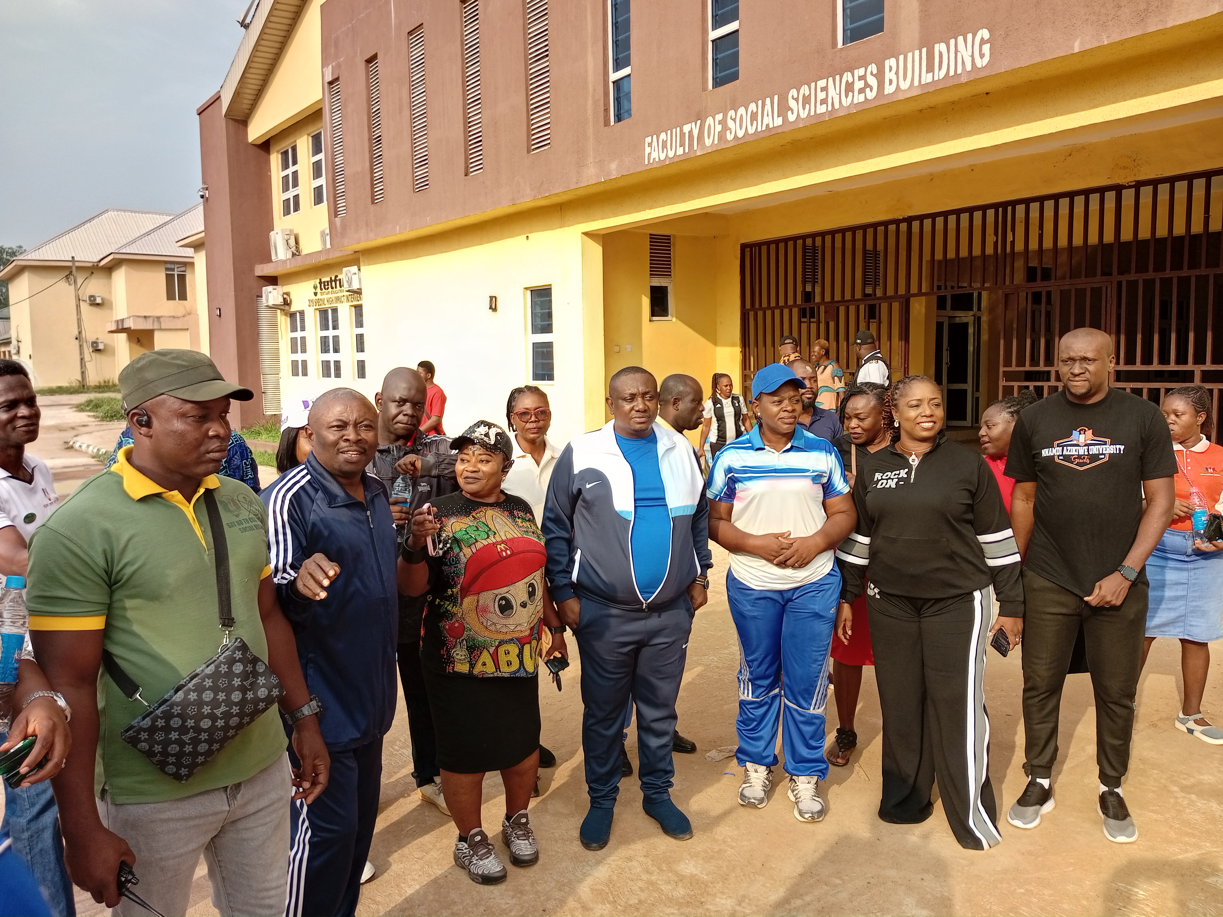 Make Exercise a Routine for Healthy Living, VC Charges Staff.