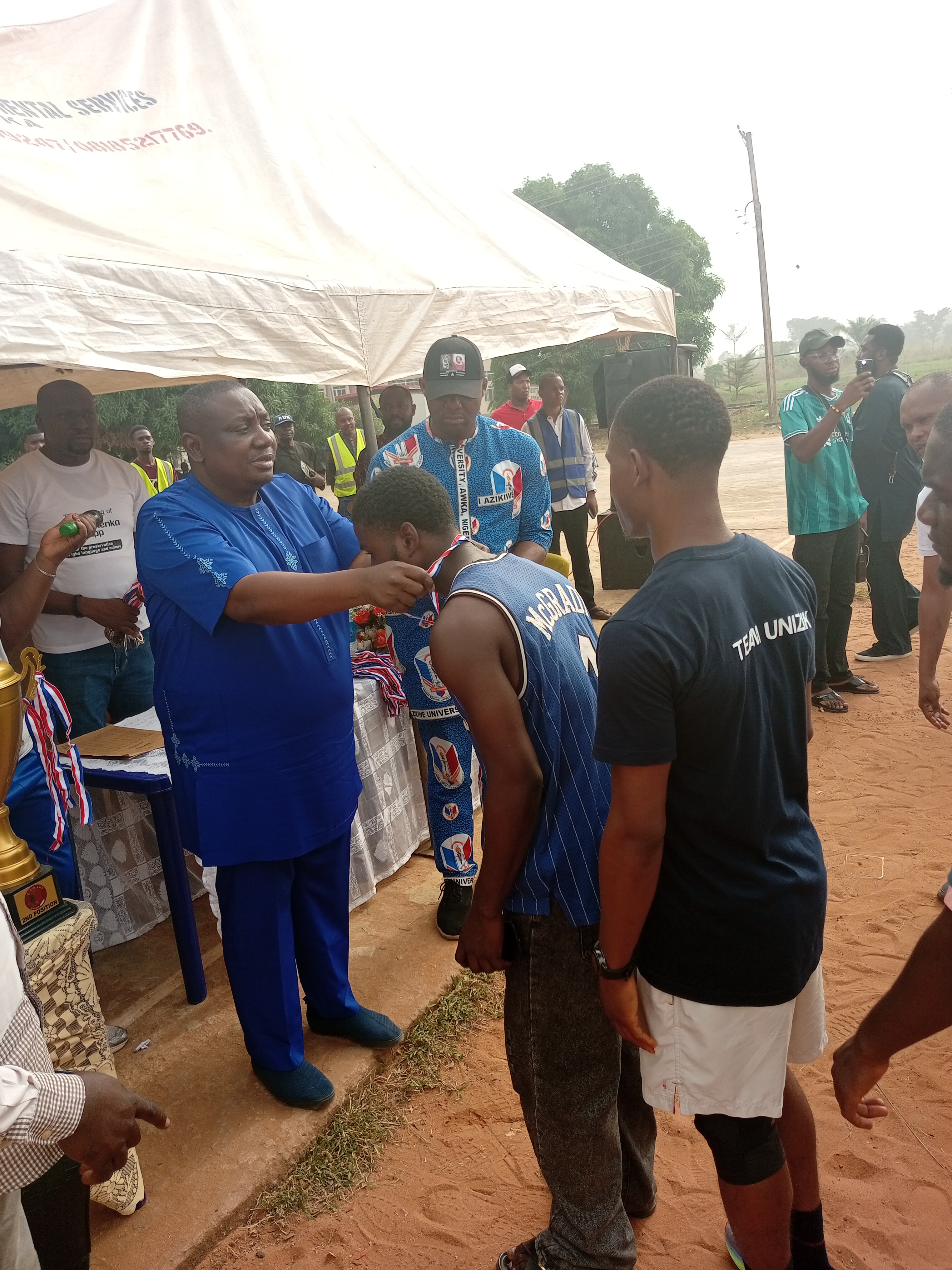 UNIZIK Vice-Chancellor Encourages Students to Actively Participate in Sports