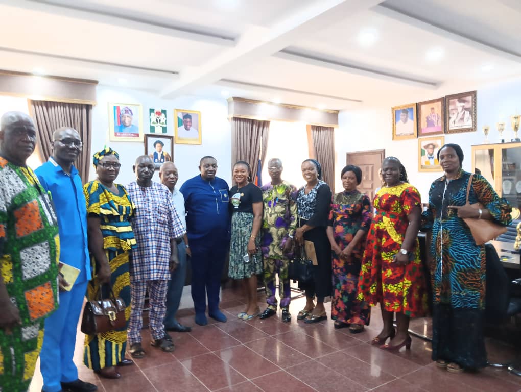 Department of Igbo, African, and Communication Studies Pays Courtesy Visit to UNIZIK Vice-Chancellor.
