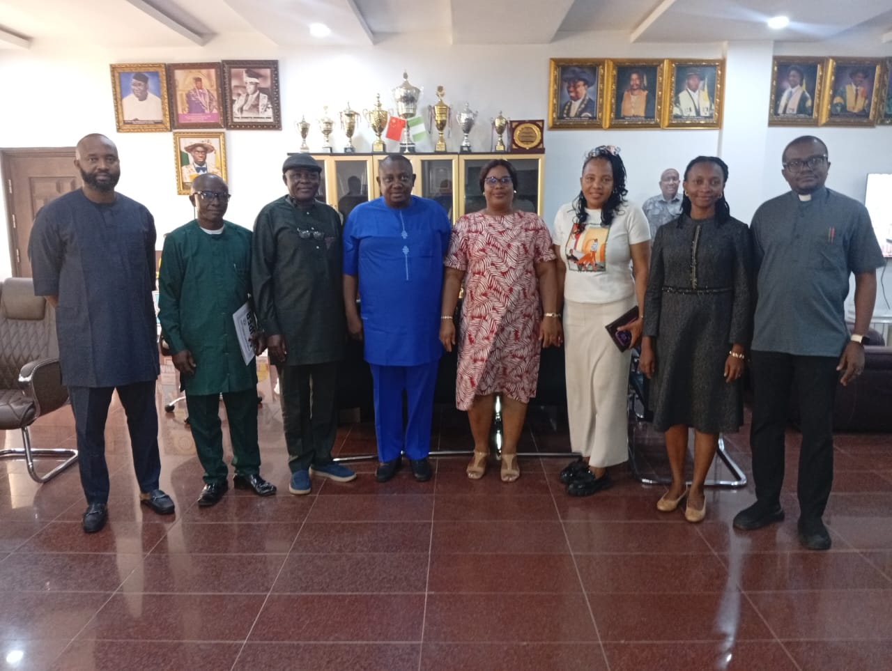 JUPEB Monitoring Team Visits Nnamdi Azikiwe University, Awka.