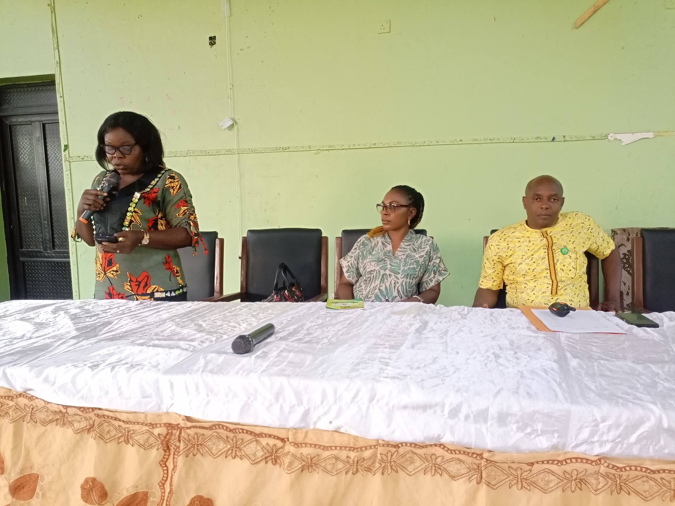UNIVERSITY HOLDS ASSET DECLARATION SENSITIZATION FOR STAFF.
