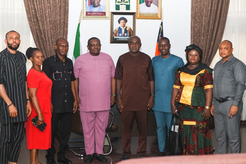 UNIZIK Vice-Chancellor Receives University Cooperative Society Executive on Courtesy Visit.
