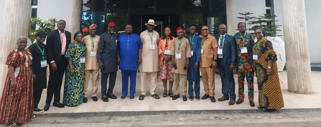 Photos of the University Governing Council members attending the National Institute Capacity Building Retreat for Governing Council Members of Federal Universities in Nigeria with the theme: “Repositioning University Governance for National Transformation" held at the Metropolitan Hotel...