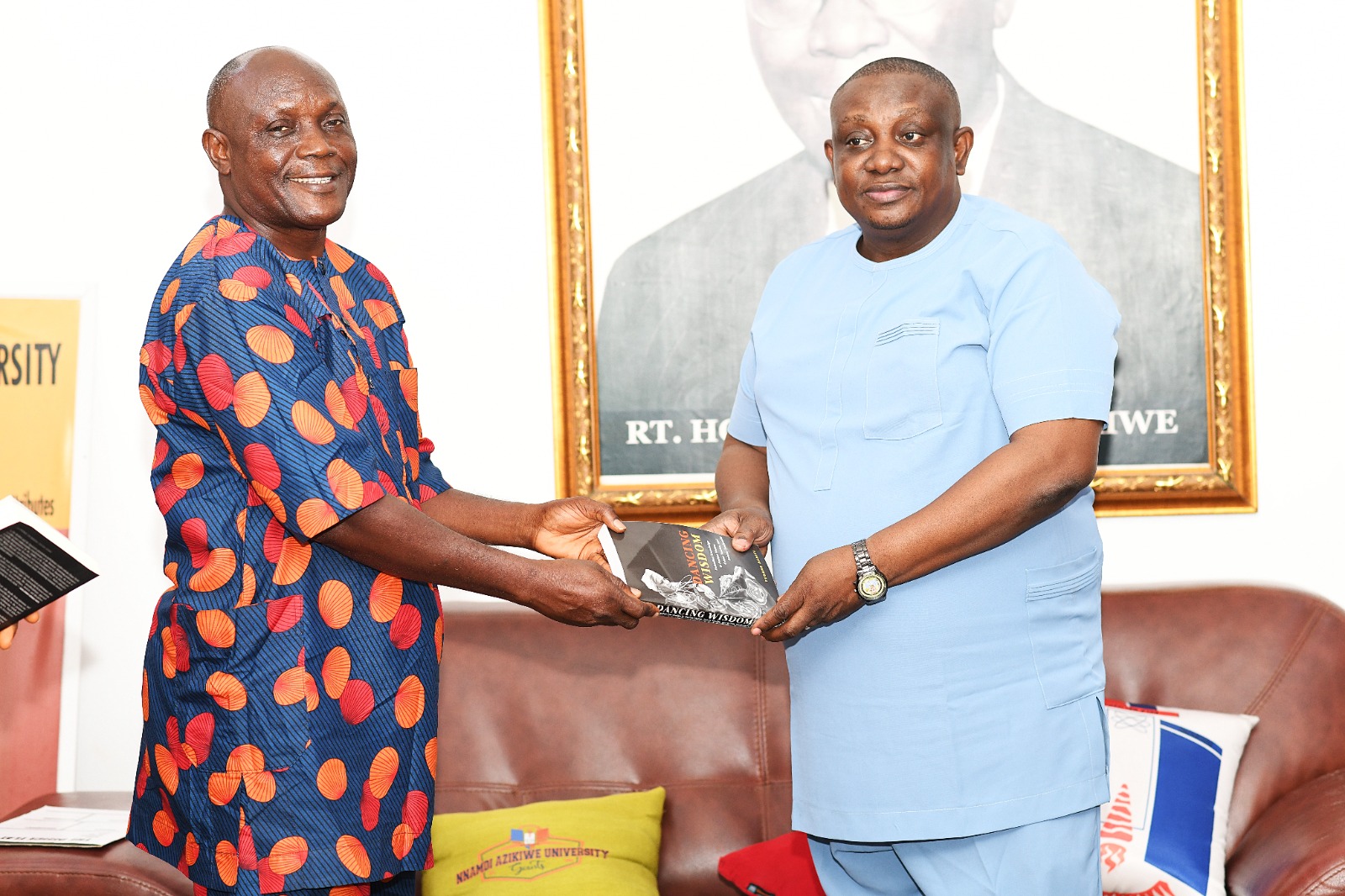 NAU Receives Educational Textbook Donations from the University of Brighton Through the International Linkages Directorate.