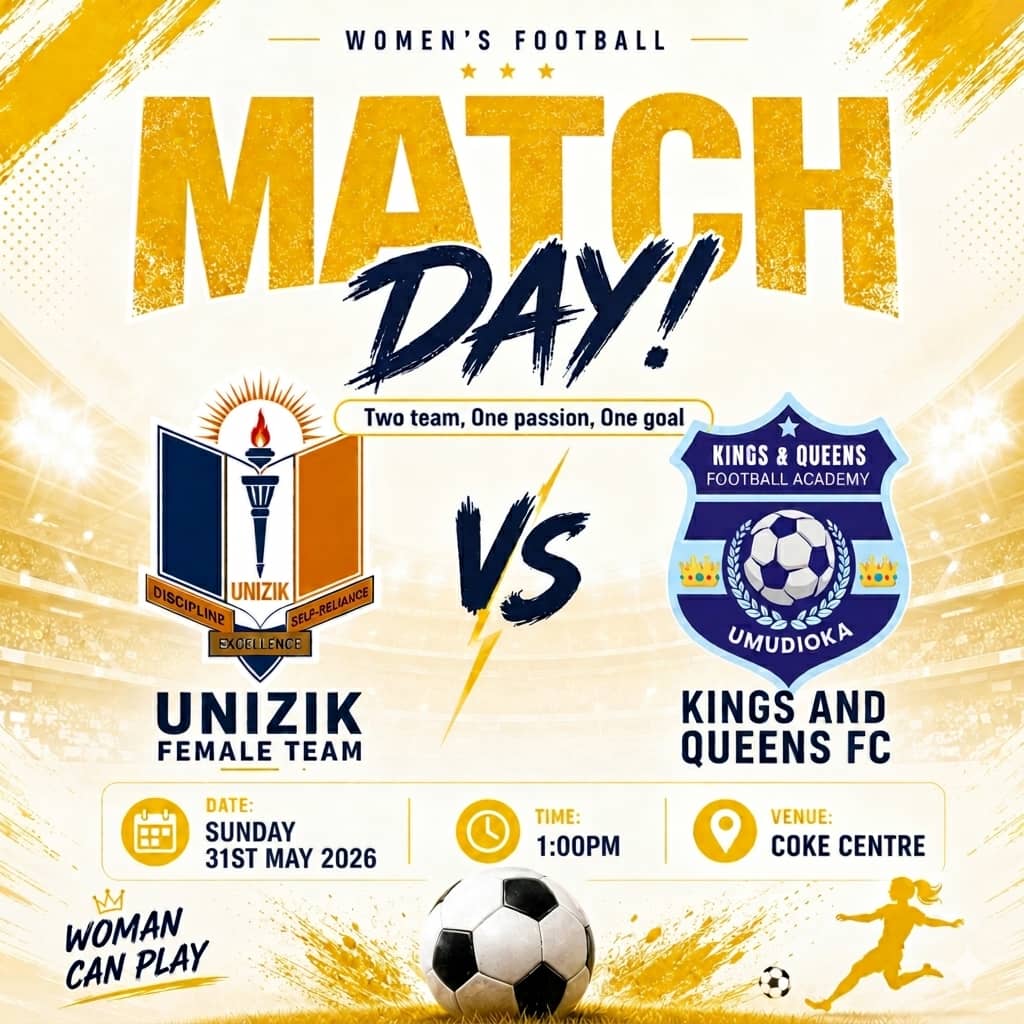 UNIZIK Female Football Team Intensifies Preparations for FASU Games