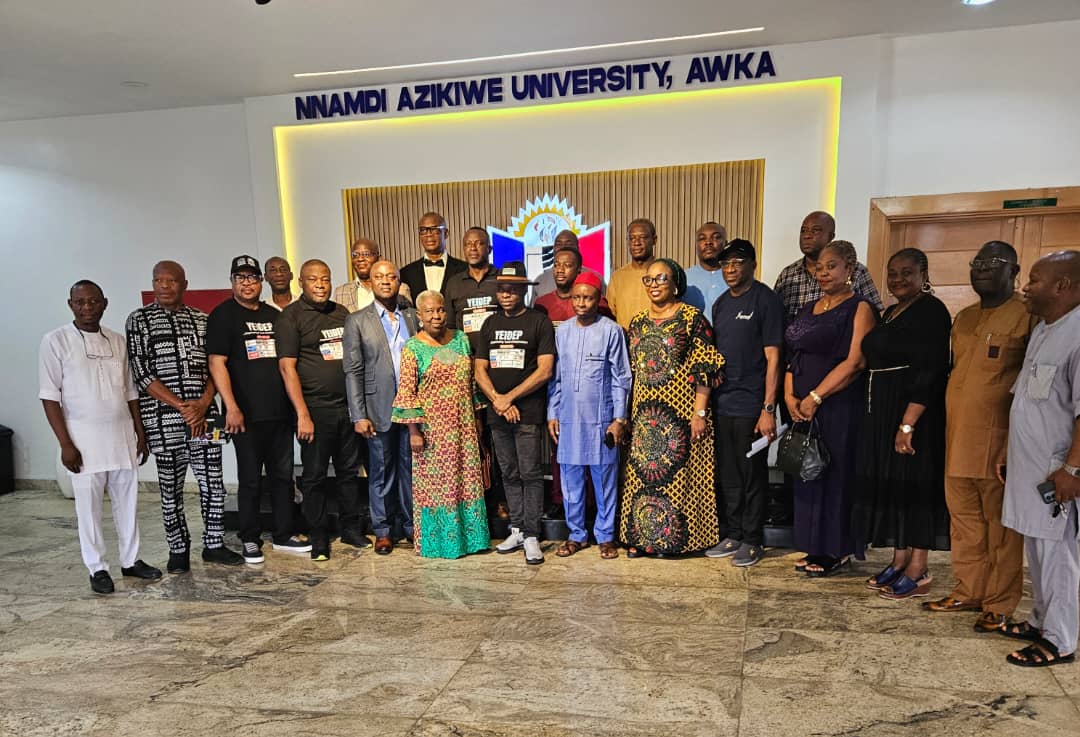 UNIZIK named the Anambra/ SouthEast Coordinating Tertiary Institution for the FG’s YIEDEP programme     Hosts maiden stakeholders implementation meeting