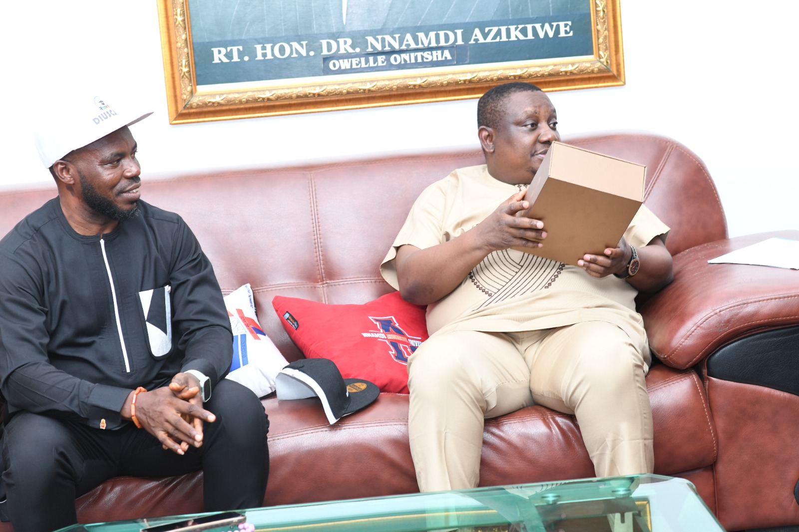 DIUSCADI Confers Patronage on UNIZIK Vice-Chancellor, Seeks Partnership on Youth Skills Development
