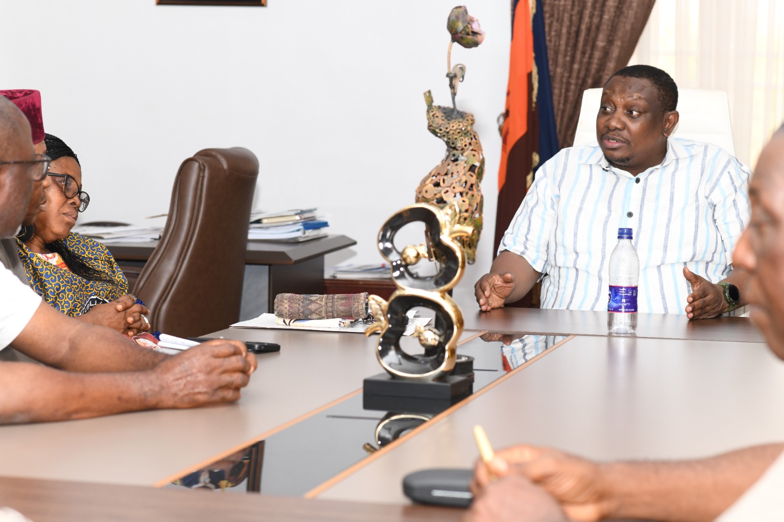 Vice-Chancellor Reaffirms Commitment to Improved Infrastructure as Faculty of Physical Sciences Seeks Completion and Partitioning of Shared Building